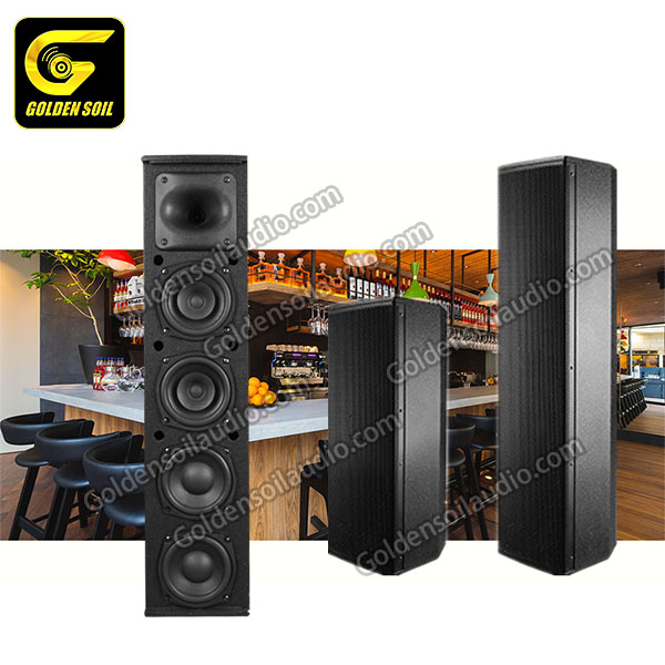 Goildensoil Audio CS54 loudspeaker passive column speaker portable church speake